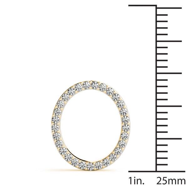 Lorelei Letter O Diamond Pendant