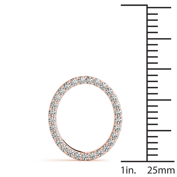 Lorelei Letter O Diamond Pendant