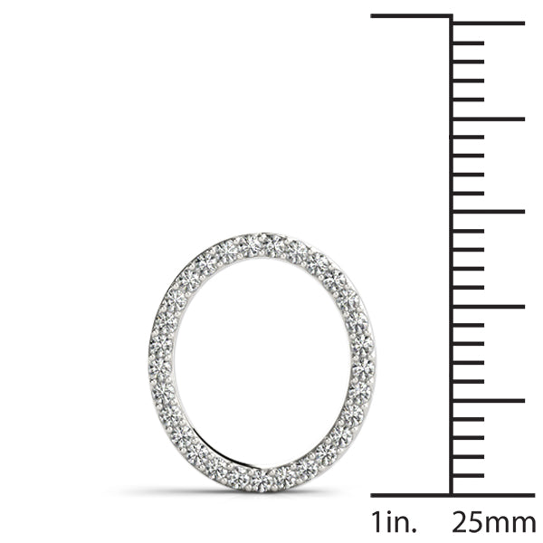Lorelei Letter O Diamond Pendant