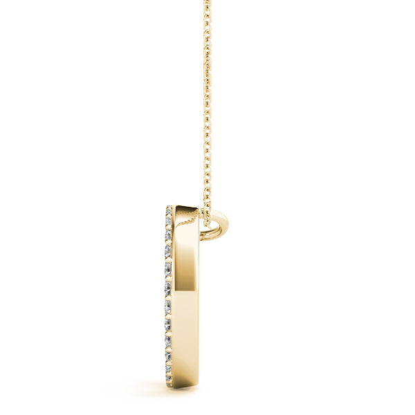 Lorelei Letter O Diamond Pendant