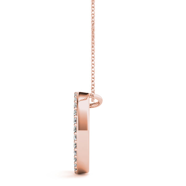 Lorelei Letter O Diamond Pendant