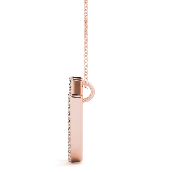 Nerea Letter U Diamond Pendant