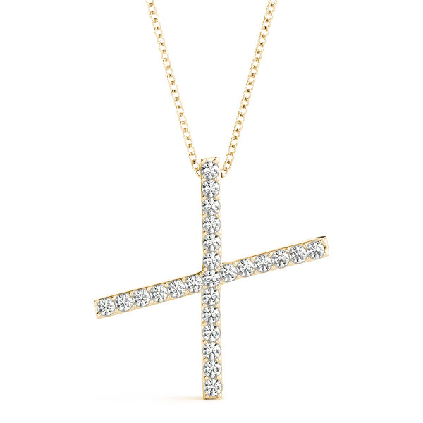 Nerissa Letter X Diamond Pendant