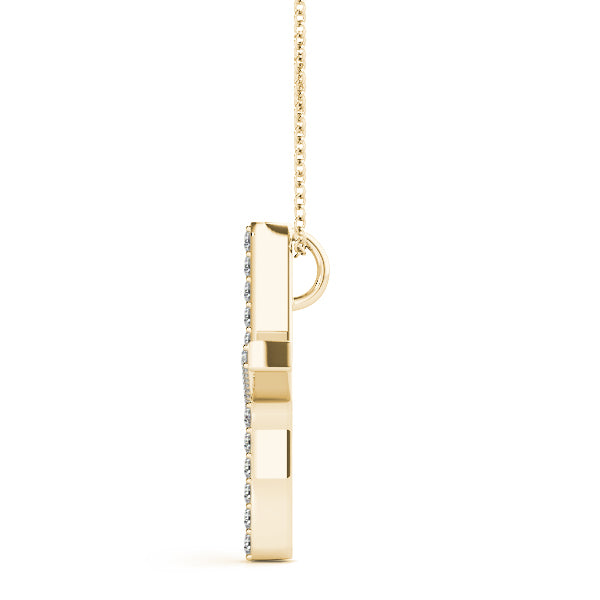 Nerissa Letter X Diamond Pendant