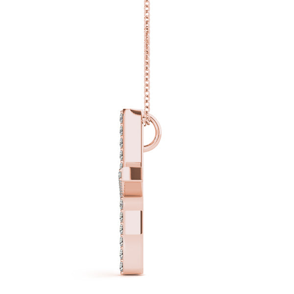Nerissa Letter X Diamond Pendant