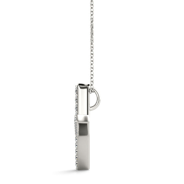 Odelia Letter Y Diamond Pendant