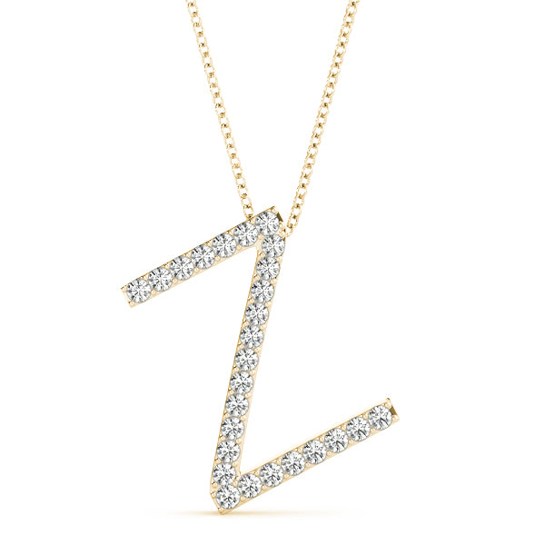 Cassandre Letter Z Diamond Pendant