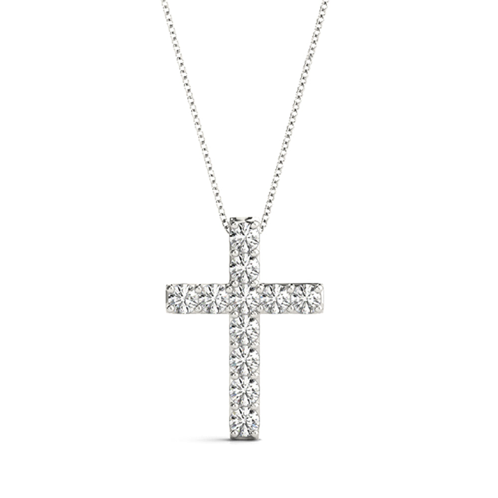 Alora Diamond Cross Pendant