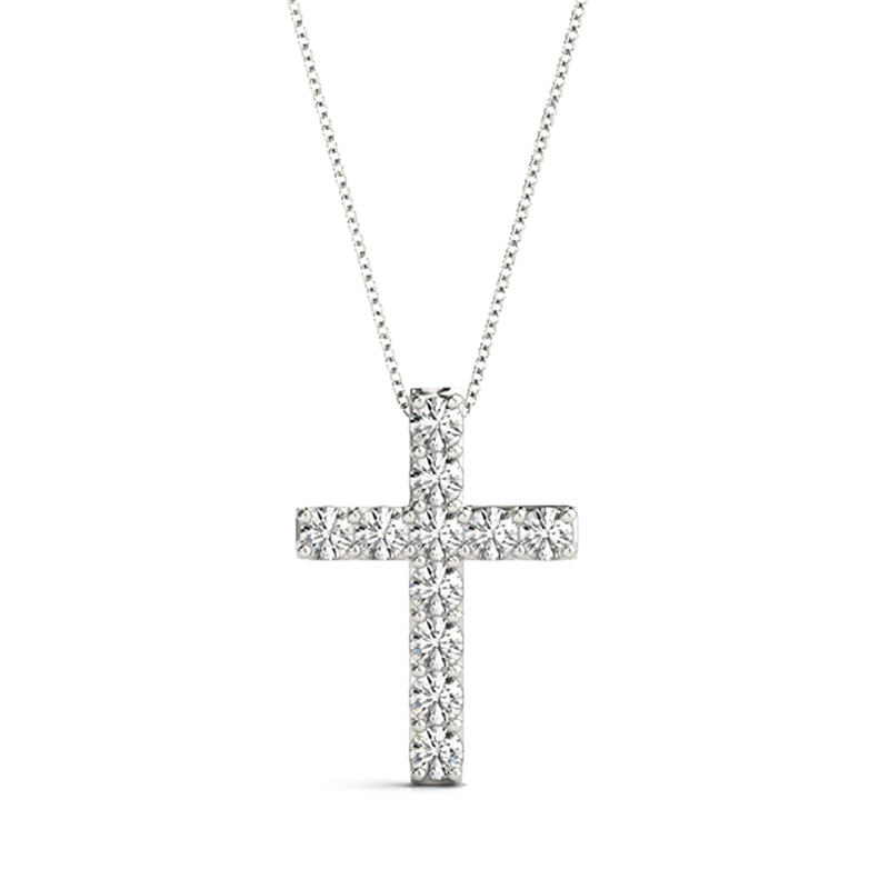 Alora Diamond Cross Pendant
