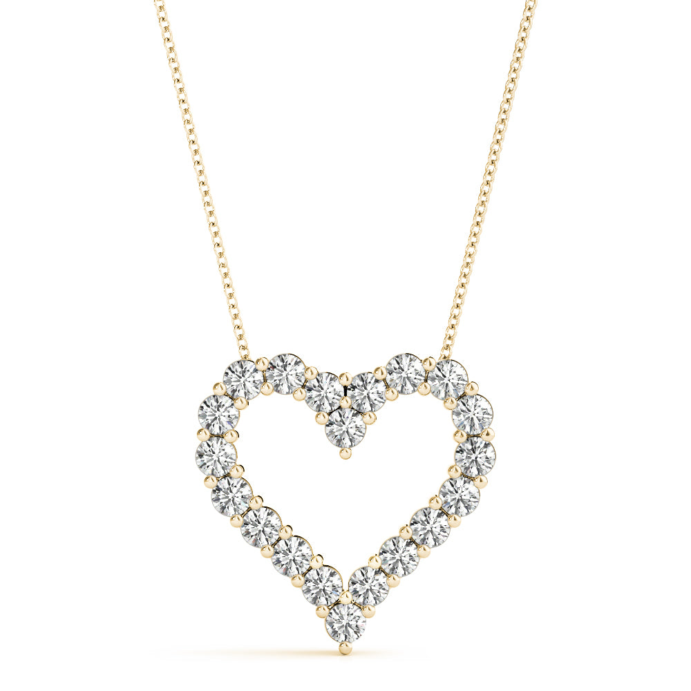 Giselle Diamond Heart Pendant