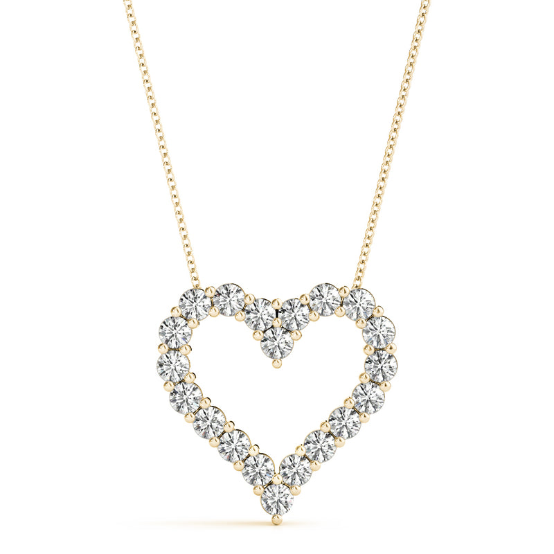 Giselle Diamond Heart Pendant