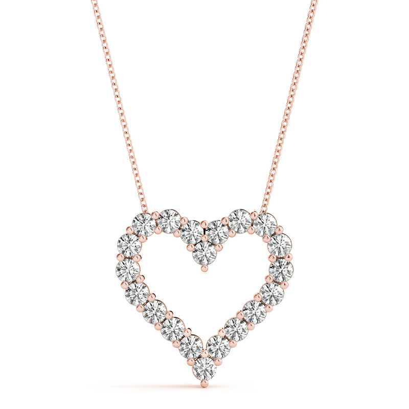 Giselle Diamond Heart Pendant