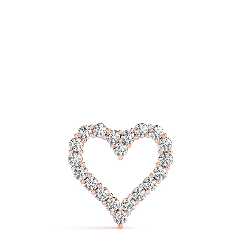 Giselle Diamond Heart Pendant