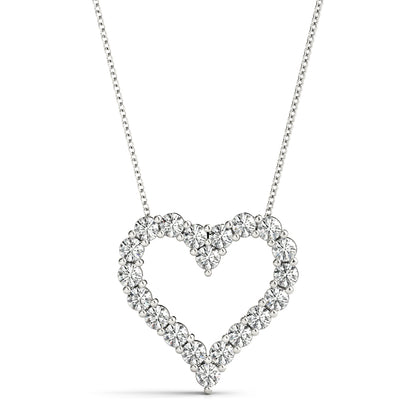 Diamond Heart Pendant – 0.60 ct