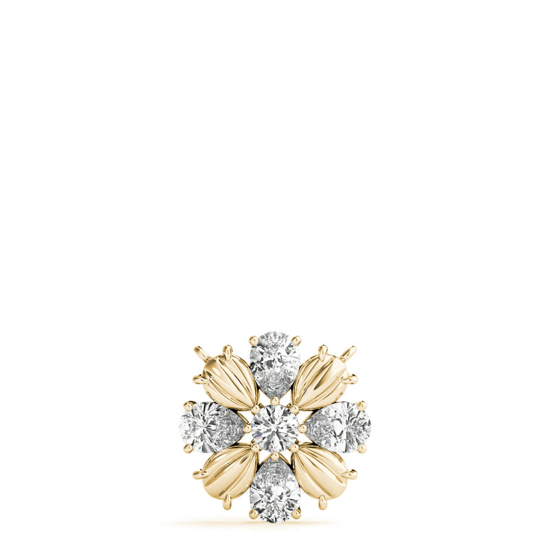 Annelise Flower Diamond Pendant