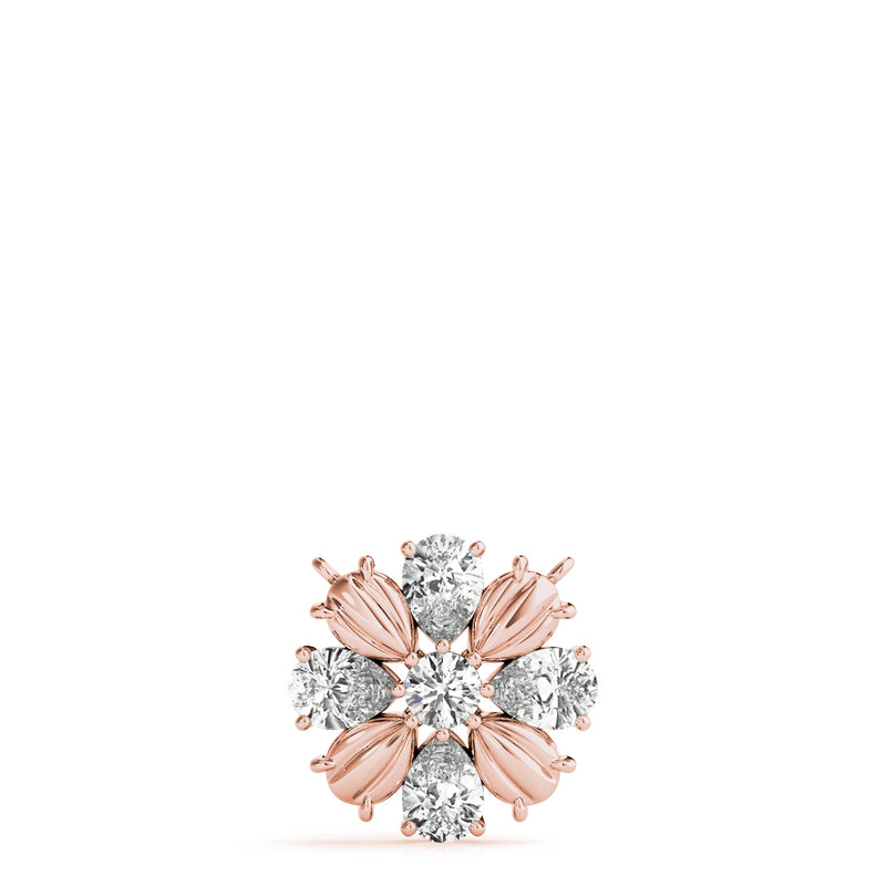Annelise Flower Diamond Pendant