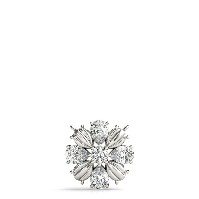 Annelise Flower Diamond Pendant