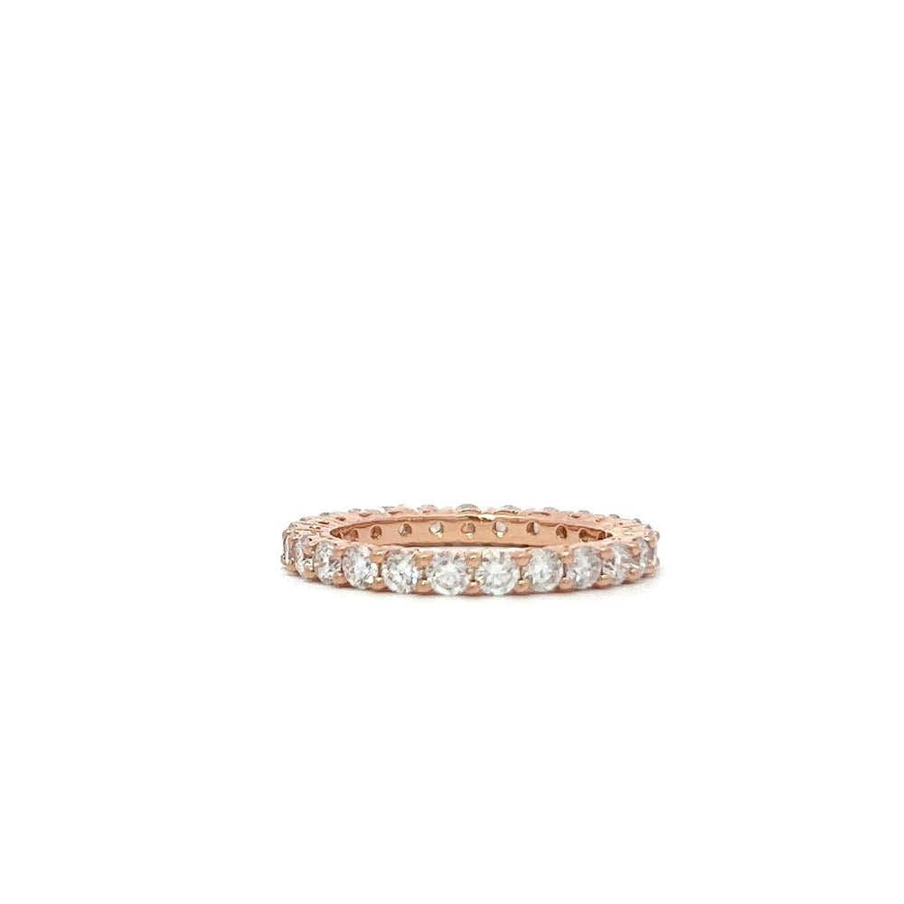 1.44ct Rose gold eternity ring