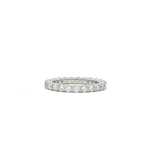 1.50ct White gold eternity ring