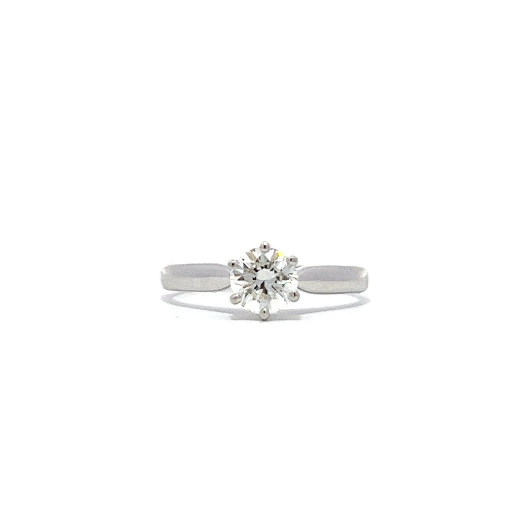 0.71ct G VS2 Solitaire engagement ring
