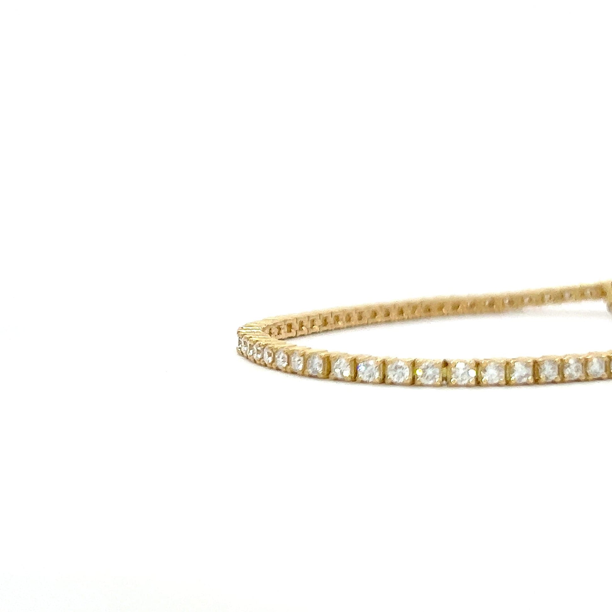 Tennis bracelet Yellow gold 18K