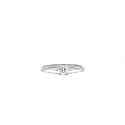 0.22ct Solitaire diamond engagement ring