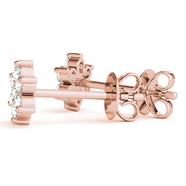 Hortensia Floral Cluster Diamond Studs