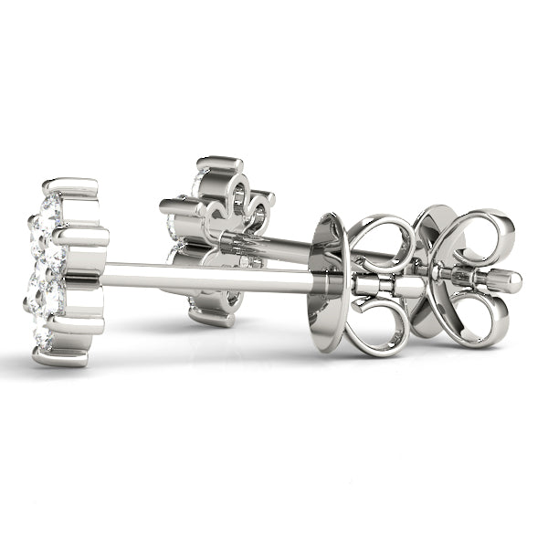 Hortensia Floral Cluster Diamond Studs