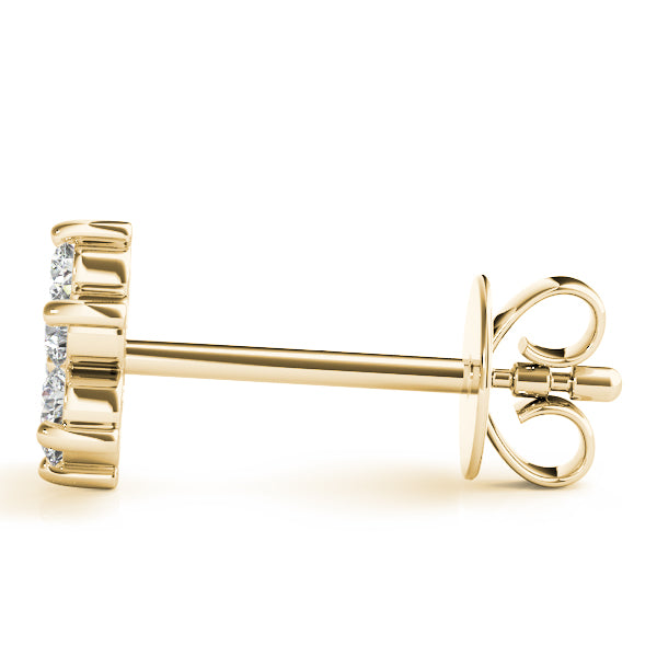 Hortensia Floral Cluster Diamond Studs
