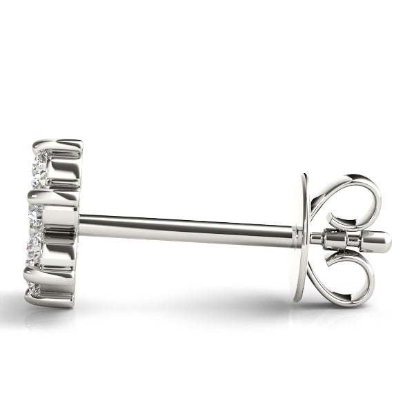 Hortensia Floral Cluster Diamond Studs