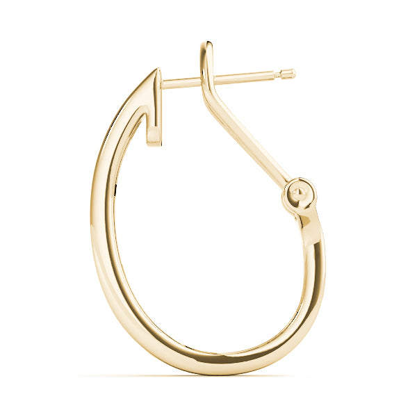 Nadine J-hoop Diamond Earrings