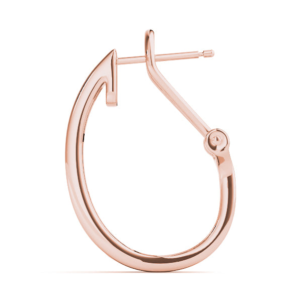 Nadine J-hoop Diamond Earrings