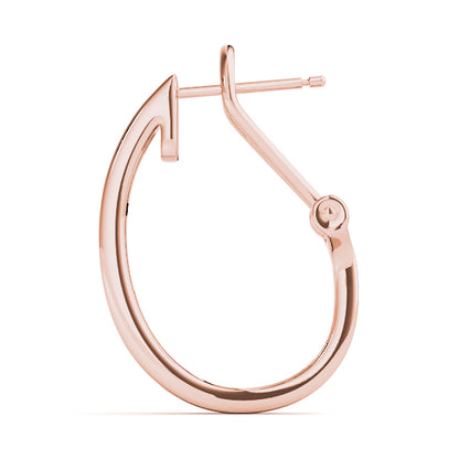 Nadine J-hoop Diamond Earrings