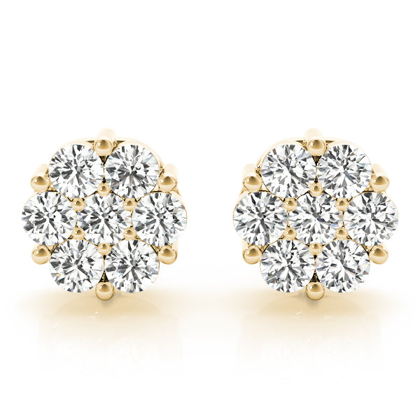 Isadora Classic Cluster Diamond Studs