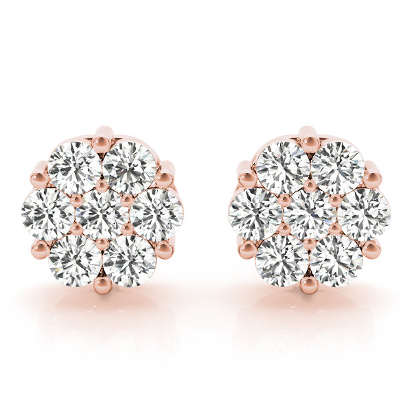 Isadora Classic Cluster Diamond Studs