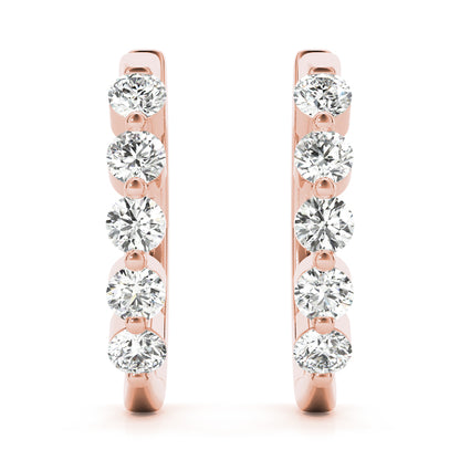 Hermance Diamond Hoop Earrings