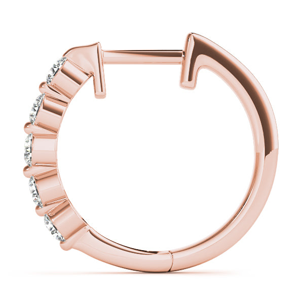 Hermance Diamond Hoop Earrings