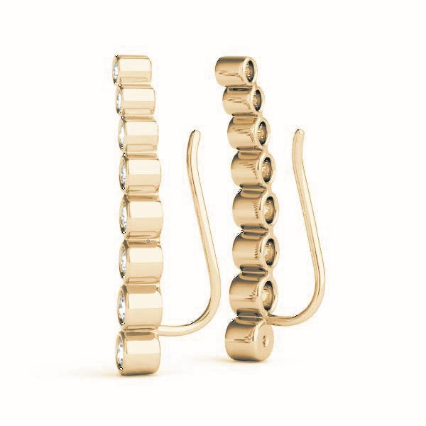 Palatine Diamond Ear Climber Earrings