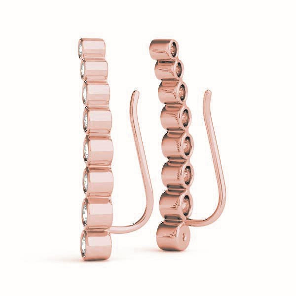 Palatine Diamond Ear Climber Earrings