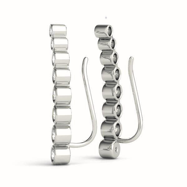 Palatine Diamond Ear Climber Earrings