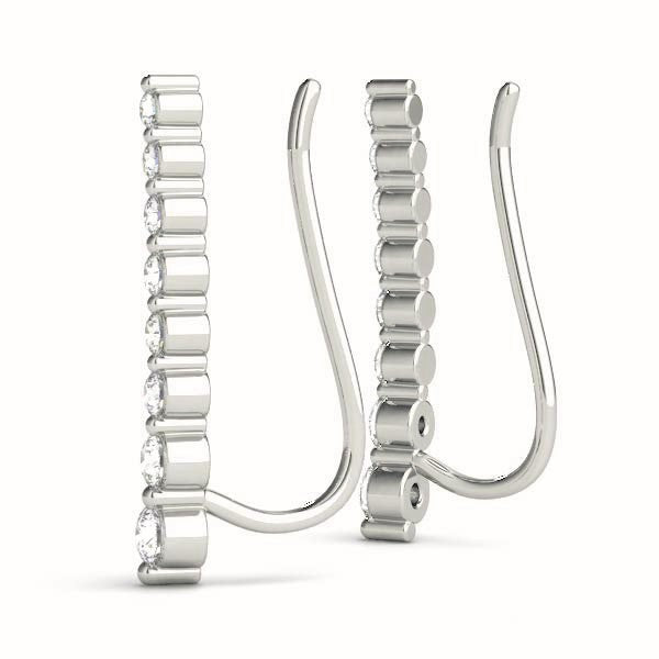 Quirine Diamond Ear Climber Earrings