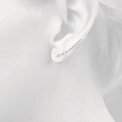 Quirine Diamond Ear Climber Earrings
