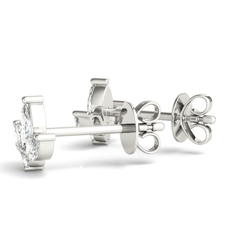 Gaia Floral Cluster Diamond Studs