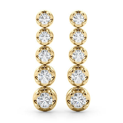 Olympia Diamond Dangle Earrings