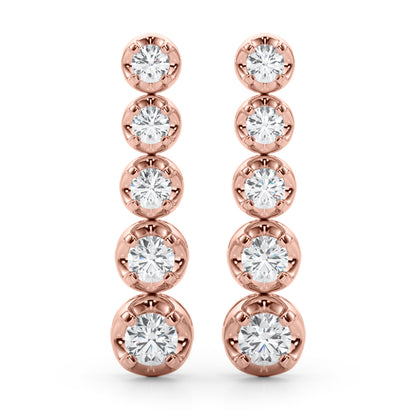Olympia Diamond Dangle Earrings