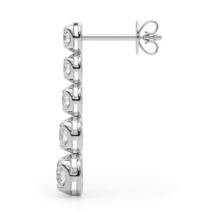 Olympia Diamond Dangle Earrings