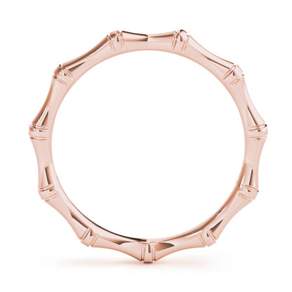 BŽatrice Bamboo-textured Women's Wedding Band
