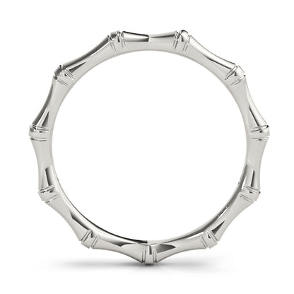 BŽatrice Bamboo-textured Women's Wedding Band