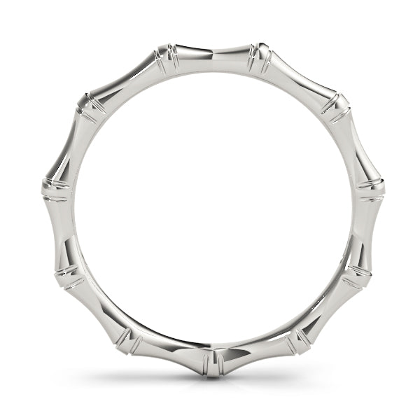Beatrice Bamboo Textured Wedding Band