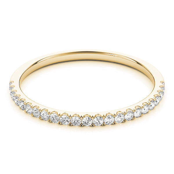 Agnes Prong Set Stackable Band